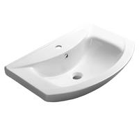 Sapho Zero - Lavabo de mueble 65x46 cm, blanco 6065