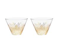 Sara Miller SM79261-XD Portmeirion Chelsea Collection - Juego de 2 cuencos de cristal (porcelana)