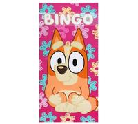sarcia.eu Bluey Bingo Toalla de Playa de Secado RÁPIDO, Toalla de baño para niños Microfibra 70x140 cm Oeko-Tex (E)