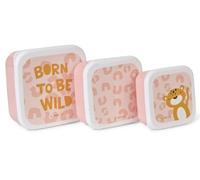 Saro Born to be Wild Set de 3 Cajitas Snacks
