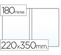 Saro Funda portadocumento cuarto doble 180 micras PVC transparente