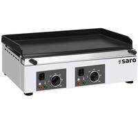 Saro GPK 600, color , acero inoxidable, de pie independiente, acero inoxidable, 2 zonas de cocción, placa de cerámica, controles táctiles, mandos giratorios