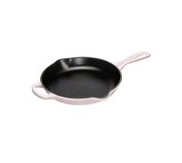LE CREUSET Sartén skillet redonda de hierro fundido, diámetro 23 cm, Shell Pink, 20182237770422