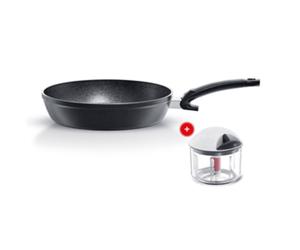 Sartén Adamant Confort 28 cm + Cortadora Finecut Fissler