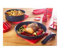 Sartén Aluminio 22cm TEFAL L7630343 | Adecuado para Todo tipo de cocinas, Negro Medium