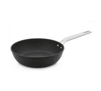 Sartén Aluminio 28cm. VALIRA 4667/25 | Adecuado para todos los fuegos incluida inducción, AIRE IND -, SARTEN H 28 CM, Negro, Inox Medium