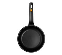 Sartén Aluminio fundido 28cm BRA A271228 | Adecuado para Todo tipo de fuegos incluida inducción, Negro, Naranja