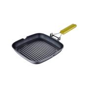Sartén Asador 24x24x3.7cm Aluminio Fundido Verde Safari Benetton
