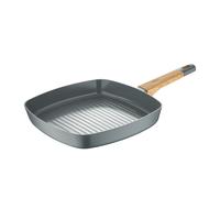 Sartén Asador de Aluminio Inducción 28x28 cm SAN IGNACIO Earth Grey Asador 28 Earth
