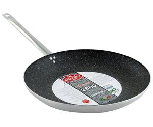 Sartén Ballarini Serie 2800, modelo 2600.40, de 40 cm de diámetro máximo, fabricada en aluminio con revestimiento antiadherente
