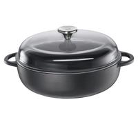 Sartén "Bauernpfanne" de la marca Küchenprofi, con tapa de vidrio, de 28 cm, color clásico, referencia 402551028, código EAN 4007371056724