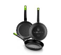 SARTEN BRA A841201 18-22-26 GASTRO SET 18,22,26 CM