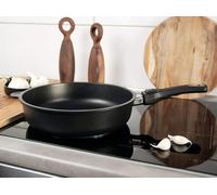 Sartén - Cacerola - Bandeja para hornear - Juego de ollas - Apta para inducción - 28 cm - Aluminio fundido con asa desmontable