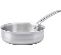 Sartén de acero inoxidable de 24 cm, sin tapa, marca De Buyer, modelo 3602.24