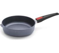 Sartén de alta calidad Woll Diamond Lite con borde elevado: mango desmontable, apta para todos los tipos de cocinas, incluyendo inducción, diámetro de 32 cm, 7 cm de altura, capacidad de 4.8 litros