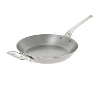 Sartén de Hierro Puro 99% de De Buyer, Modelo Mineral B con Mango de Acero Inoxidable, Ideal para Cocinar al Horno y en Placa, Duradera de Por Vida