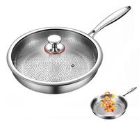 Sartén de titanio - Sartén para freír - Cacerola - Plancha - Sartén para inducción - 26 cm - Resistente a los arañazos