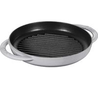 Sartén grill 22 cm, gris grafito, hierro fundido, Staub
