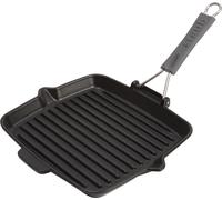 Sartén grill 24 × 24 cm, hierro fundido, Staub
