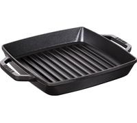 Sartén grill 28 × 28 cm, hierro fundido, Staub