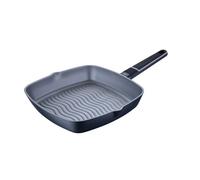 Sartén grill ø28x5,5cm en aluminio fundido apta para inducción indigo masterpro