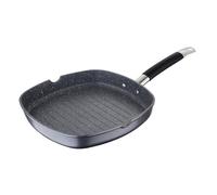 Sartén grill de 28x28x4,5cm en aluminio forjado color gris masterpro 51 cm