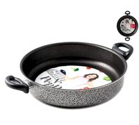 Sartén Home 2 Asas Antiadherente Salt N'Pepper Cm 28
