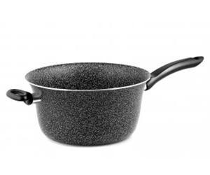 Sartén HOMe Paiolo, 1 asa, antiadherente, diseño "Stone", 20 cm