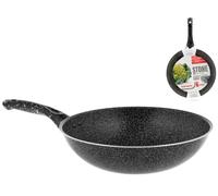 Sartén Home Wok Con Mango Antiadherente 'stone' Cm28.