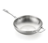 Sartén Monix Wok Planet Inox M212028/ Ø28cm/ Aluminio fundido/ Apta para Inducción