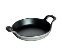 Sartén para asar redonda mini de hierro fundido gris grafito O 12 cm Staub