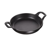 Sartén para asar redondo de hierro fundido negro O 16 cm Staub