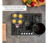 Sartén para desayunos, de aluminio, con mango