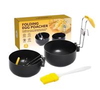 Sartén Para Escalfar Huevos Hervidor, Escalfador, Mango Desmontable Y