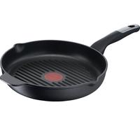 Sartén para parrilla Tefal E2294074 GRILP 26 RND IC G6 UNLIMITED CA, 26 cm, con tecnología Thermo-Signal y Fusion, sin , apta para inducción, color negro