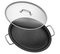 Sartén para servir, 38 x 26 cm, ovalado, superficie antiadherente, WMF
