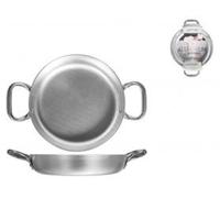 Sartén profesional Agnelli ALMA11024, de aluminio, con un diámetro máximo de 24 cm