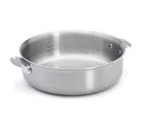 Sartén sauté ALCHIMY LOQY 24 cm, plata, acero inoxidable, de Buyer