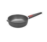 Sartén sauté DIAMOND LITE 24 cm, para inducción, con mango extraíble, titanio, WOLL