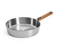 Sartén sauté LOGIC STEEL 28 cm, con mango extraíble, acero inoxidable, WOLL