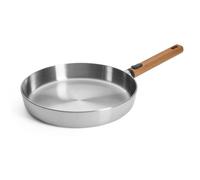 Sartén universal LOGIC STEEL 28 cm, con mango extraíble, acero inoxidable, WOLL