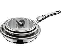 Sartén WMF Click&Serve con revestimiento antiadherente, 24 cm, acero inoxidable/