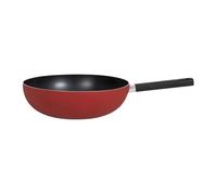 Livoo Wok 32 cm MEP156R Antiadherente sin PFOA ni PFOS Mango Silicona Todo tipo de fuegos Incluida Inducción