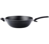 Sartén wok recubierta Fissler Adamant/Aluminio (26 cm – 3,8 L), sartén asiática grande, antiadherente, resistente a los arañazos, fabricada en Alemania – apta para inducción