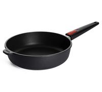 Sartén Woll Titanium NOWO 1726IL, de 26 cm de diámetro máximo, fabricada en hierro fundido/aluminio fundido, apta para cocinas de inducción, con revestimiento antiadherente