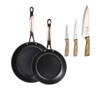 Sartenes ø20ø24cm inducción copper y cuchillos de cocina 24 cm