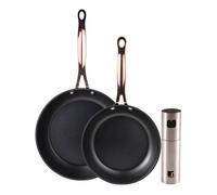 Sartenes ø20ø24cm inducción copper y pulverizador de aceite