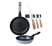 Sartenes ø20ø26cm inducción noia y cuchillos de cocina 26 cm