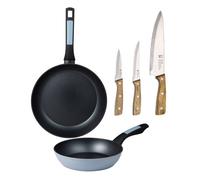 Sartenes ø20ø26cm inducción noia y cuchillos de cocina 26 cm