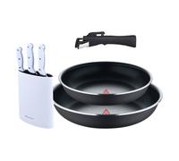 Sartenes ø22ø26cm inducción click&cook y cuchillos de cocina